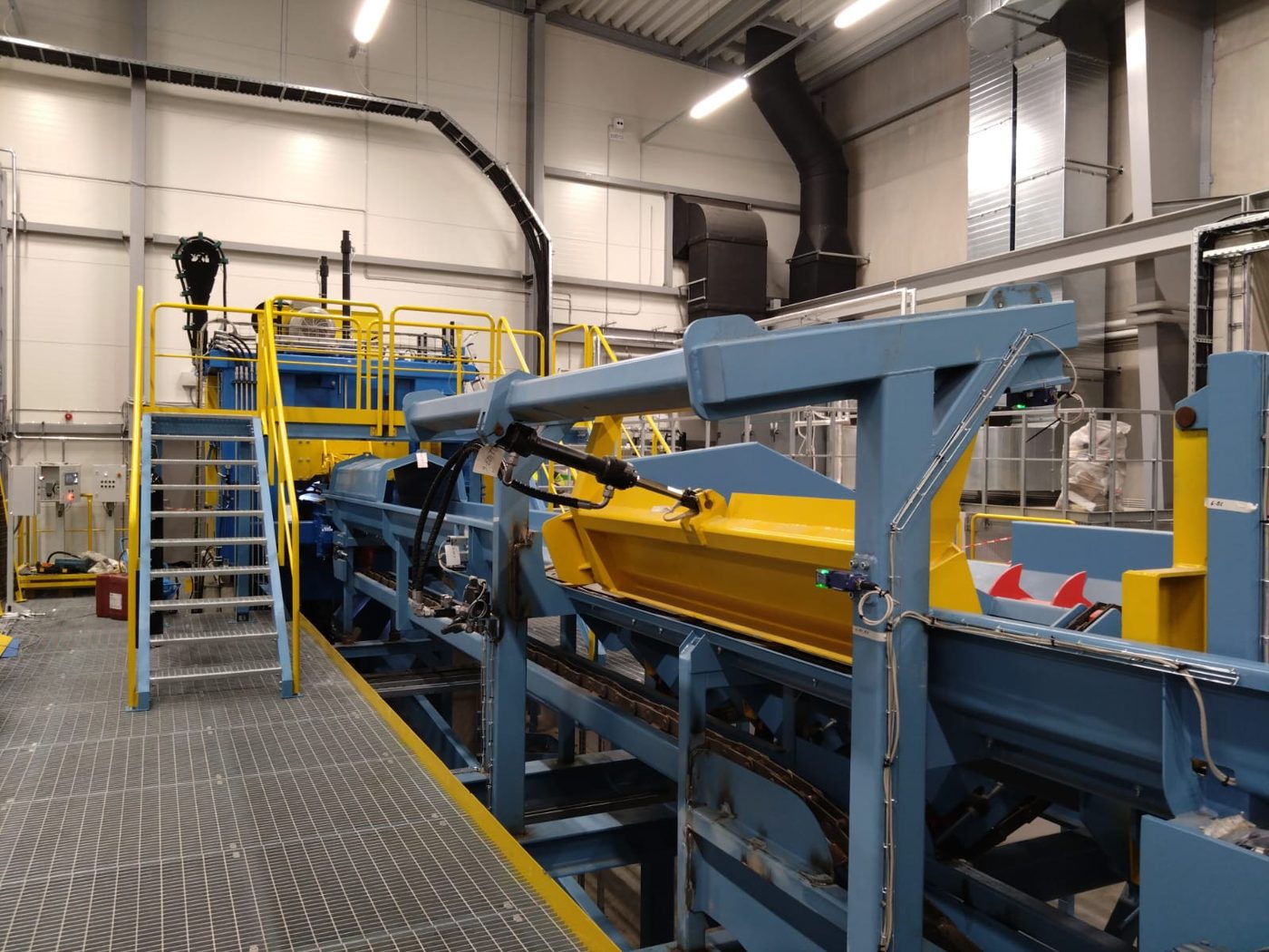 Wood processing plant